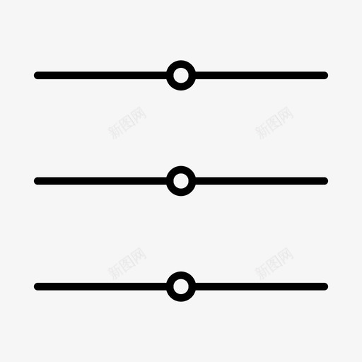 设置高级选项图标svg_新图网 https://ixintu.com 系统 设置 设置图标 调整 选项 高级