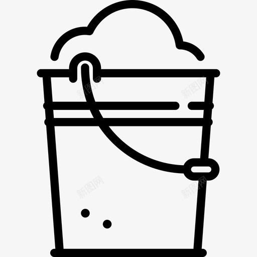 桶在农场里直线的图标svg_新图网 https://ixintu.com 在农场里 桶 直线的