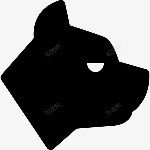 斗牛犬动物狗和训练图标svg_新图网 https://ixintu.com 动物 斗牛犬 狗和训练