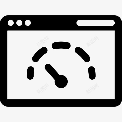 速度测试界面多媒体营销图标svg_新图网 https://ixintu.com 多媒体营销 界面 速度测试