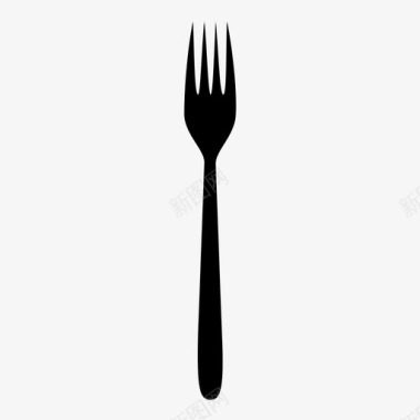 叉子自助餐厅食品图标图标