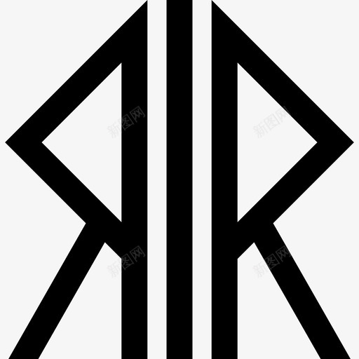北欧异教形状宗教符号图标svg_新图网 https://ixintu.com 北欧异教 宗教符号 形状