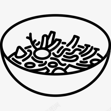 烤肉串食物中餐图标图标