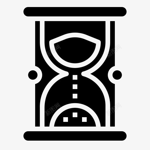 定时器时钟沙漏图标svg_新图网 https://ixintu.com 定时器 时钟 沙子 沙漏 装载 销售固体