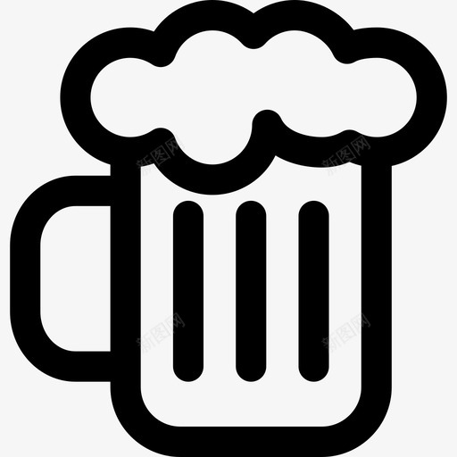 啤酒狂欢节和派对图标svg_新图网 https://ixintu.com 啤酒 狂欢节和派对