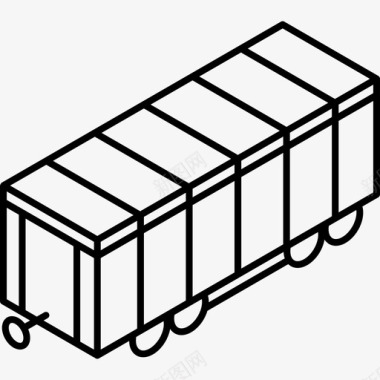 货车运输等距运输图标图标