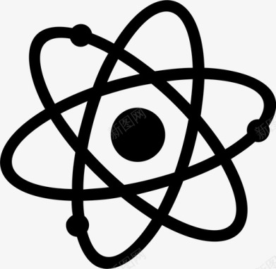 物理学原子核图标图标