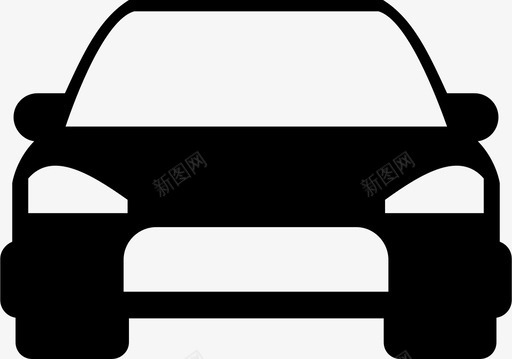汽车驱动器头灯图标svg_新图网 https://ixintu.com 头灯 汽车 车辆 驱动器