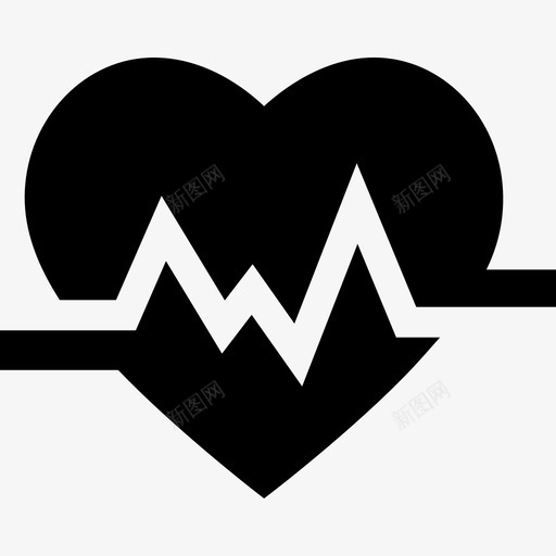 心脏医疗医疗服务图标svg_新图网 https://ixintu.com 医疗 医疗服务 心脏