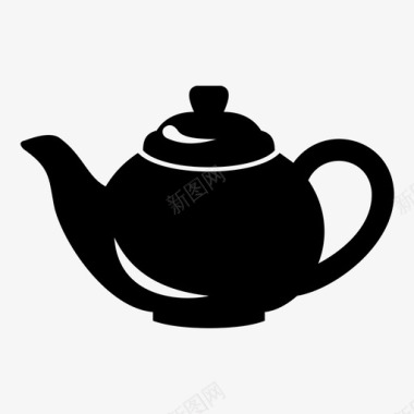 茶壶饮料自助餐厅图标图标
