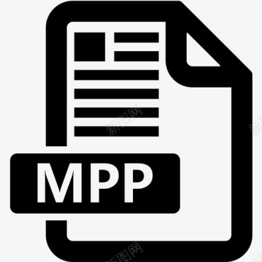 MPP格式图标