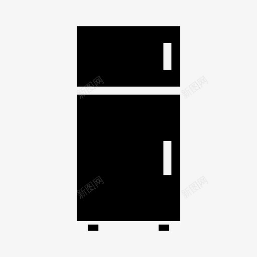 冰箱冷藏箱网页图标svg_新图网 https://ixintu.com 冰箱 冷藏箱 开发用户界面图标 网页设计