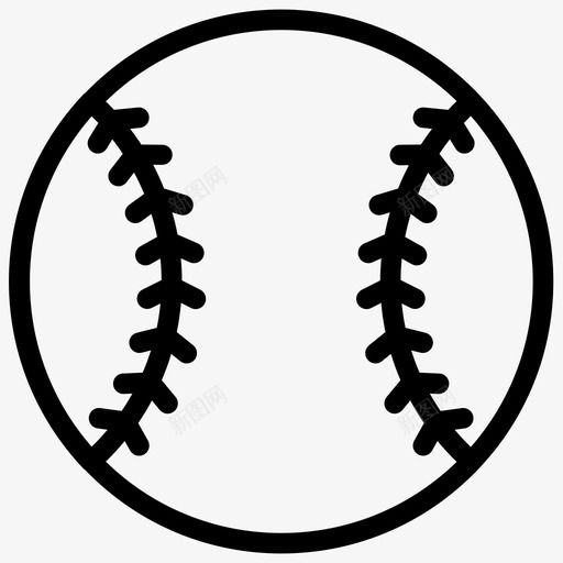 垒球棒球运动图标svg_新图网 https://ixintu.com 垒球 棒球 运动 运动大纲