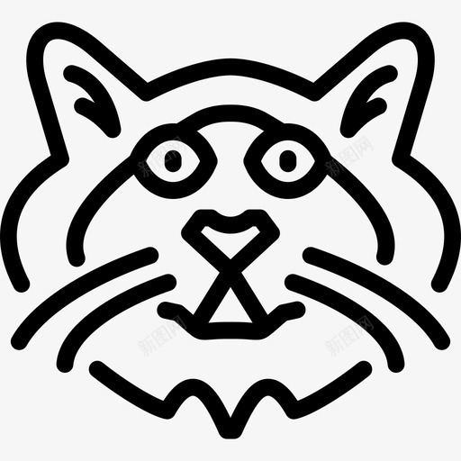 碎布娃娃猫猫品种直系图标svg_新图网 https://ixintu.com 猫品种 直系 碎布娃娃猫