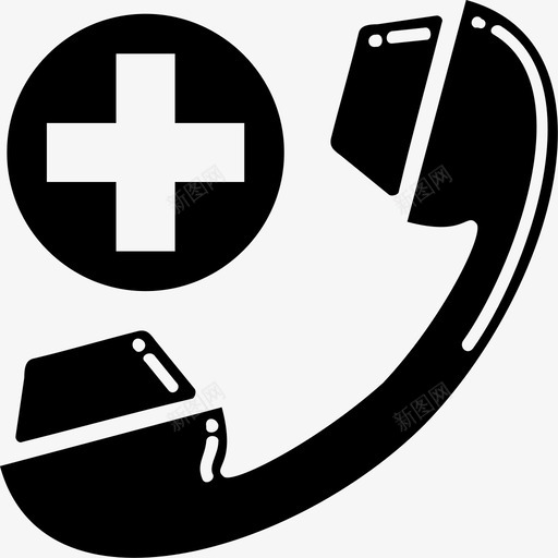 电话加电话加联系人图标svg_新图网 https://ixintu.com 加电话 加联系人 电话