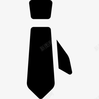 领带时装衣服图标图标