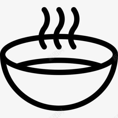 碗食物烹饪说明图标图标