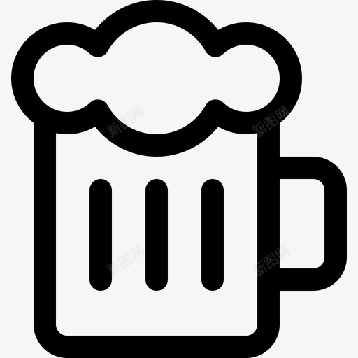 啤酒食物圣帕特里克第一天图标svg_新图网 https://ixintu.com 啤酒 圣帕特里克第一天 食物