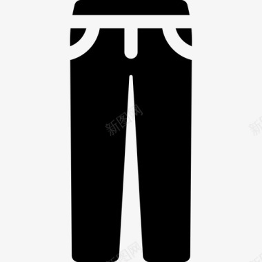 裤子时尚服装偶像图标图标