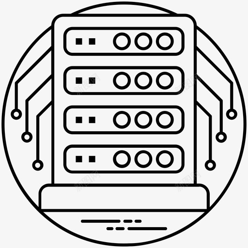 数据库体系结构数据库服务器共享web托管图标svg_新图网 https://ixintu.com web托管服务 web服务器 业务和数据管理行图标 共享web托管 数据库体系结构 数据库服务器
