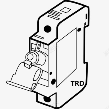 列头柜熔断器图标