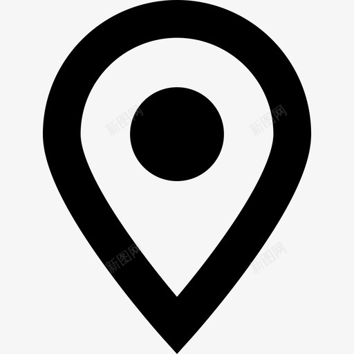 位置标志填充的旅行元素图标svg_新图网 https://ixintu.com 位置 填充的旅行元素 标志