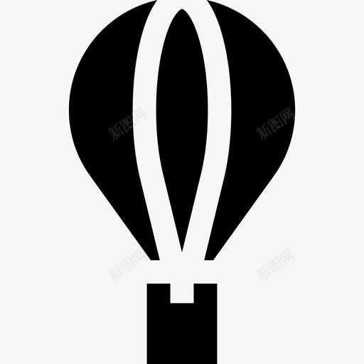 热气球运输工具套件填充图标svg_新图网 https://ixintu.com 填充 热气球 运输工具套件
