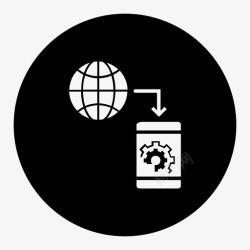 大信移动通信全球通信互联网图标高清图片