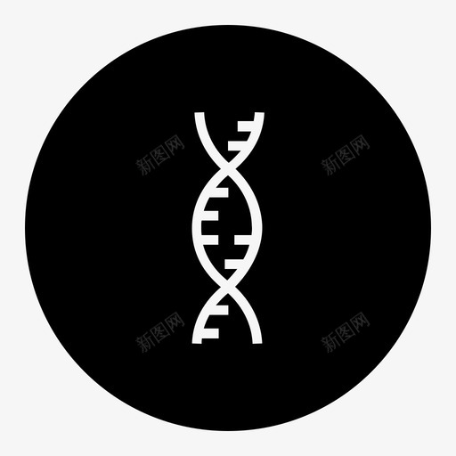 dna染色体基因图标svg_新图网 https://ixintu.com dna 基因 染色体 科学 药物 遗传