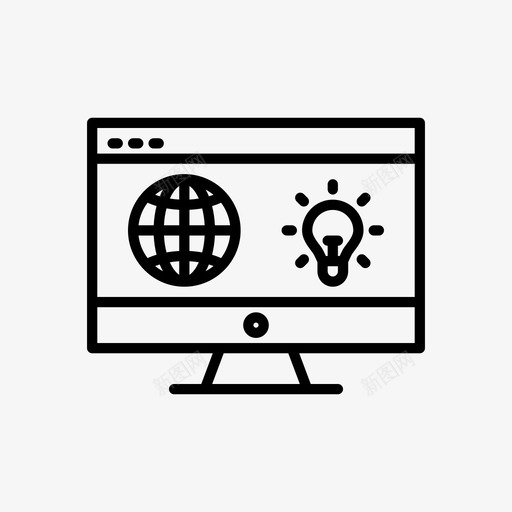 商业分析分析计算机图标svg_新图网 https://ixintu.com 分析 创意 商业分析 商业图标 网络 计算机