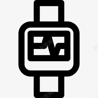 手表图标响应纯色图标