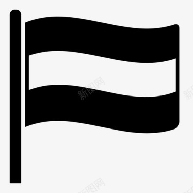 旗帜国家条纹图标图标
