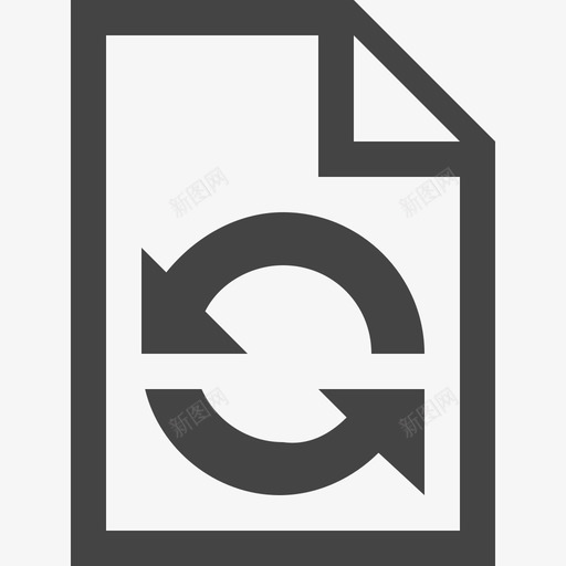 刷新文件需要图标线性svg_新图网 https://ixintu.com 刷新文件 线性 需要图标