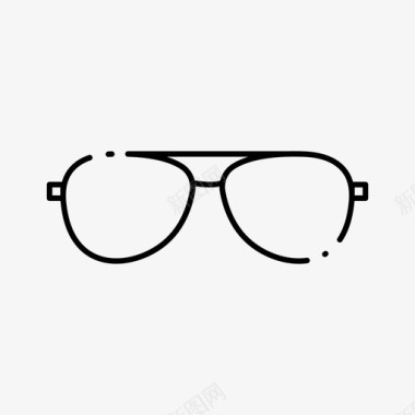 太阳镜眼镜时装图标图标