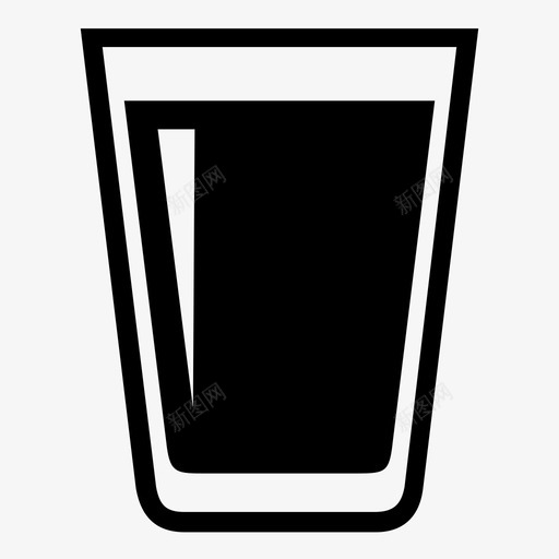 玻璃钢饮料自助餐厅图标svg_新图网 https://ixintu.com 厨房用具 玻璃钢 自助餐厅 餐厅 饮料