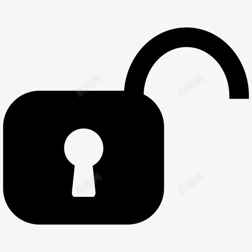 用户界面钥匙锁图标svg_新图网 https://ixintu.com 安全 密码 用户界面 钥匙 锁