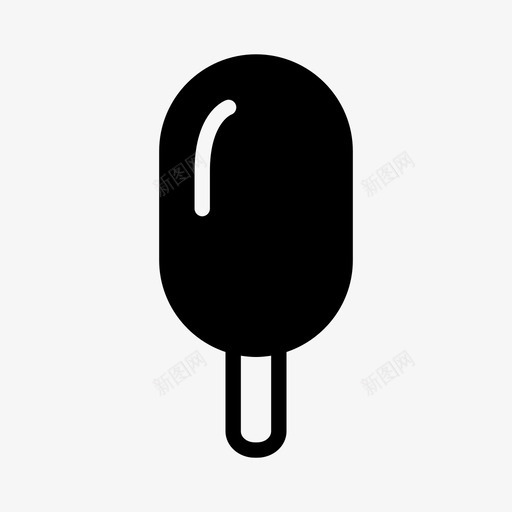 冰棒甜点冷冻图标svg_新图网 https://ixintu.com 冰棒 冰激凌 冰激凌吧 冷冻 甜点 食物勇士矢量