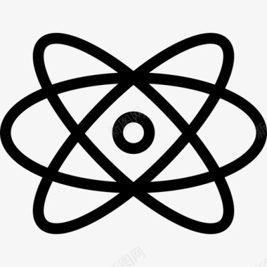 原子的符号形状实验室的东西图标图标