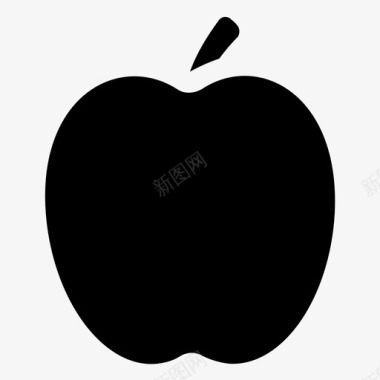 苹果水果多汁图标图标