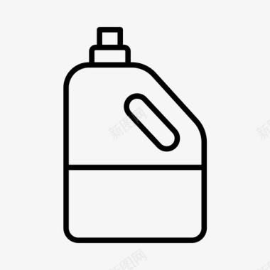 清洁剂杂务清洁图标图标