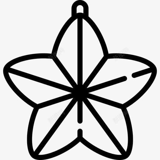 饰品圣诞球线工艺线状图标svg_新图网 https://ixintu.com 圣诞球线工艺 线状 饰品