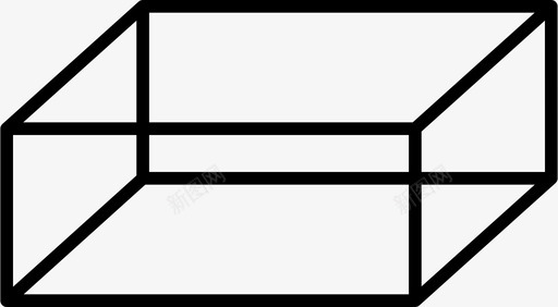 块长方体几何体图标图标