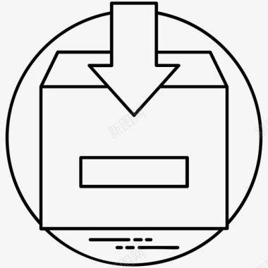 项目收件箱传入邮件邮箱图标图标