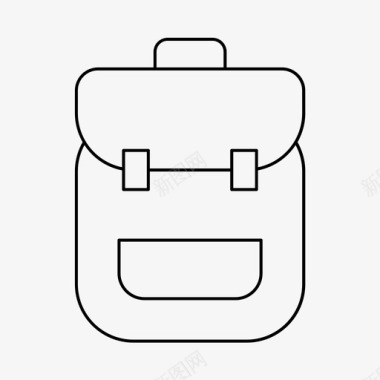背包包学校图标图标