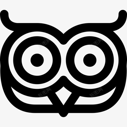 猫头鹰动物圆形学校图标svg_新图网 https://ixintu.com 动物 圆形学校 猫头鹰