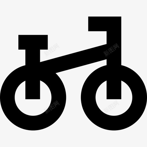 自行车交通工具充满旅行元素图标svg_新图网 https://ixintu.com 交通工具 充满旅行元素 自行车