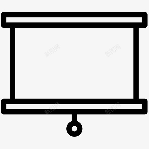 屏幕黑板教育图标svg_新图网 https://ixintu.com 学习 学校 学校和大学 屏幕 教育 黑板