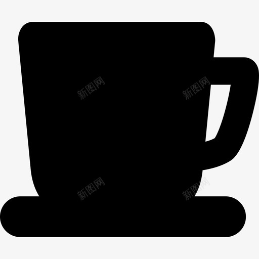 一杯咖啡食物图标svg_新图网 https://ixintu.com 一杯咖啡 食物