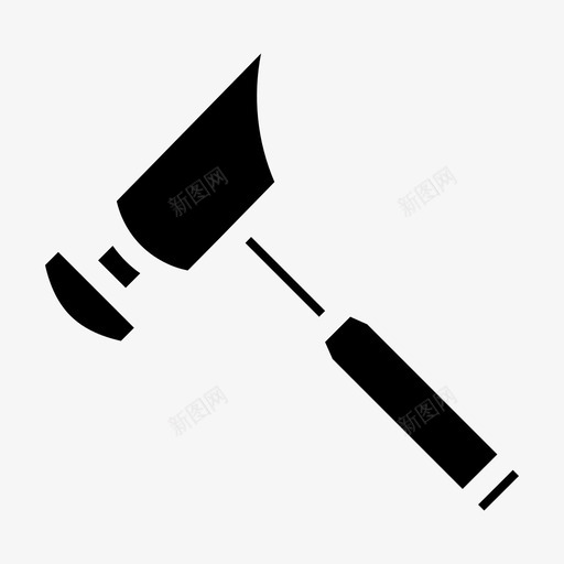 锤子结构工具图标svg_新图网 https://ixintu.com 工具 结构 锤子