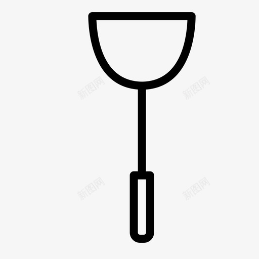 抹刀厨师食物图标svg_新图网 https://ixintu.com 厨师 工具 抹刀 食物 餐厅